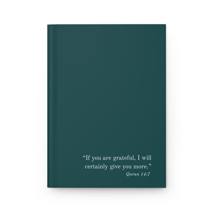 Quran 14:7 Hardcover Journal Matte (Lined)