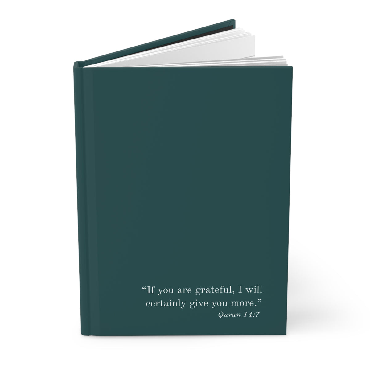 Quran 14:7 Hardcover Journal Matte (Lined)