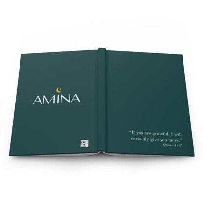 Quran 14:7 Hardcover Journal Matte (Lined)
